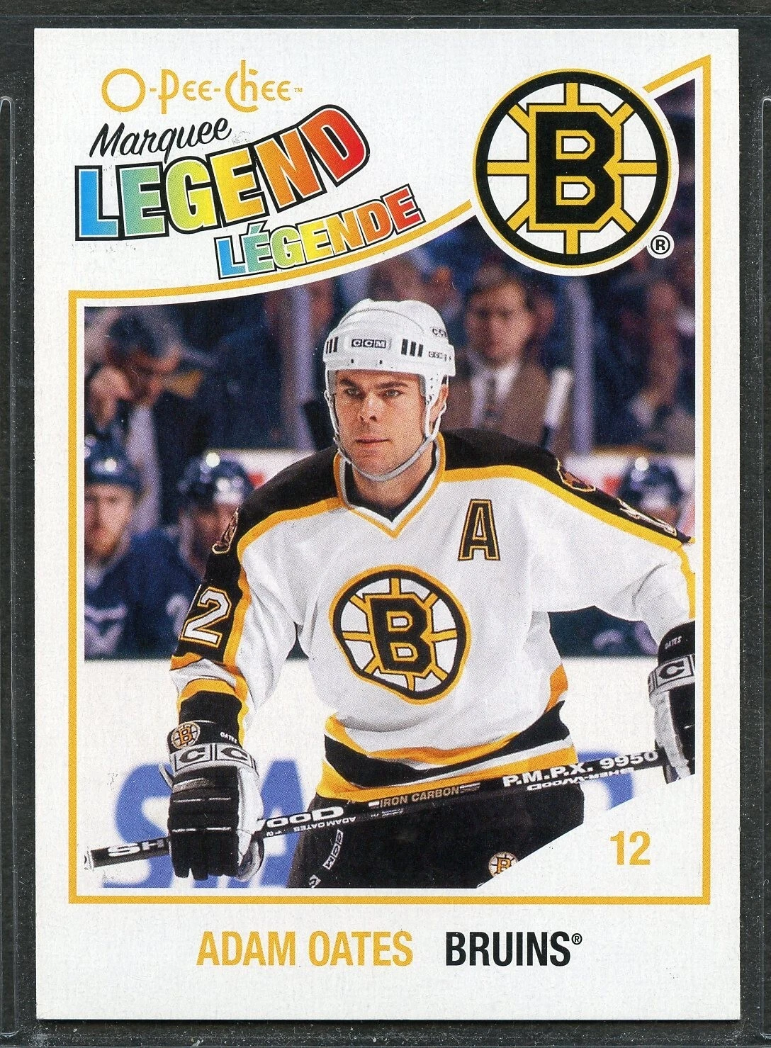 2010-11 O-Pee-Chee Hockey Marquee Legends - #581 - Adam Oates - Boston Bruins