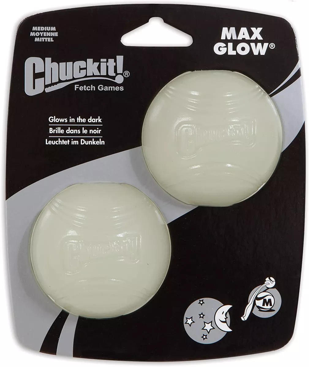 Chuckit max top glow ball