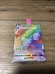 Pokemon TCG Rillaboom Vmax Rainbow Secret Rare 193/192 Rebel Clash | eBay