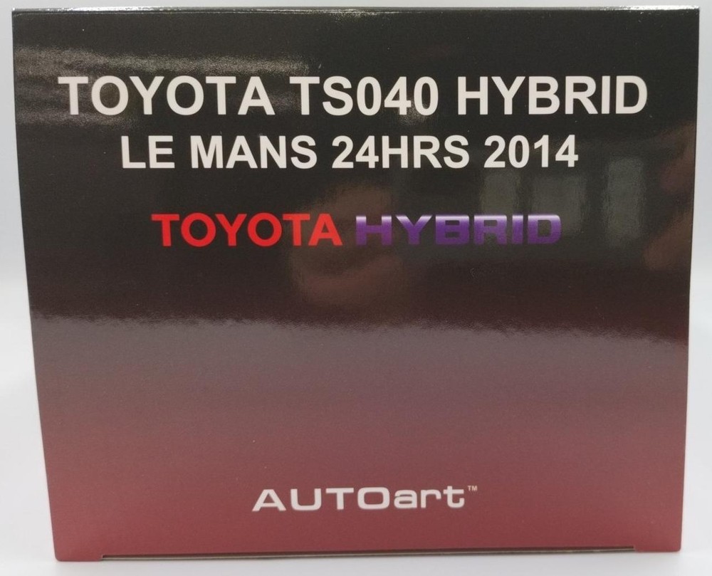 AutoArt 1/18 Toyota TS040 Hybrid Le Mans Race Car Model