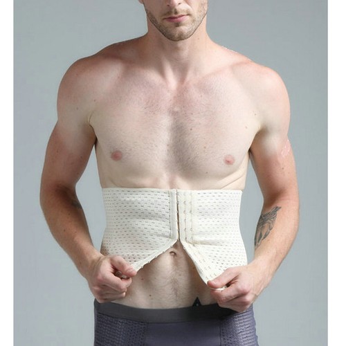 Men Waist Trainer Shaper Tummy Control Abdomen Beer Belly Wrap Slimming Belt - Picture 22 of 24