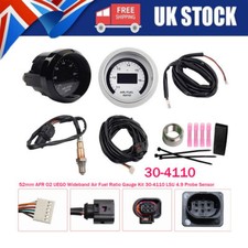 30-4110 Air/Fuel Ratio Gauge AFR 52mm with 4.9 LSU Sensor WideBand A/F HOT
