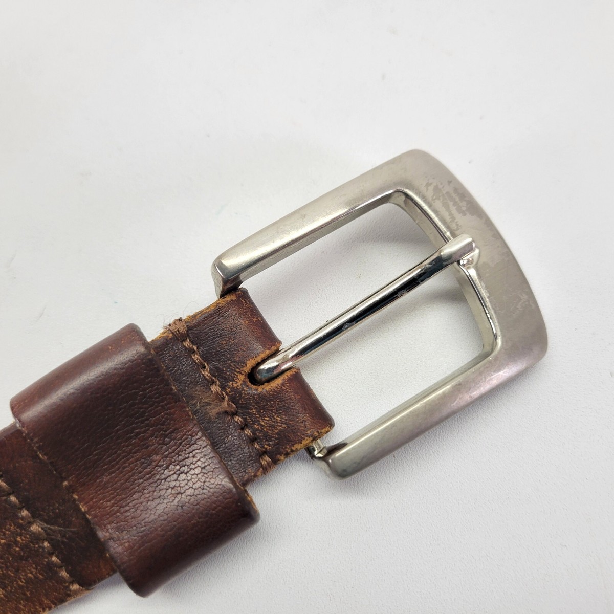 Kenneth Cole New York Belt 40 Leather Handmade in Argentina 