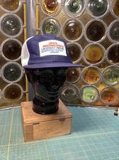 True Vintage Unworn Chevy Retro Chevrolet Bowtie Patch Trucker Hat USA Snapback