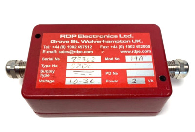 Rdp Electronics RDP ELECTRONICS S7DC TRANSDUCER AMPLIFIER 10-36V | eBay