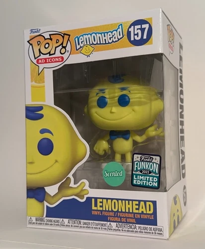 Ad Icons - Lemonhead SCENTED (Funkon 2022 Limited Edition) 157 Funko Pop!