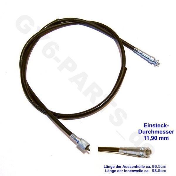 Tachowelle 98.5Cm Z.B. China Roller Benzhou BT125T-7 YY125T-12 Baotian REX RS YY-image