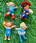 VINTAGE CABBAGE PATCH KIDS MINI DOLL FIGURES  3 1/2" Cake Toppers PVC