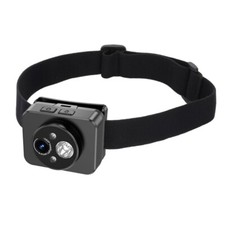 1080P Head Mounted Action Camera Sports Camcorder with LED Light