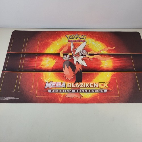 Pokemon Mega Blaziken EX Tabletop Mouse Pad 23.5" x 13.5" eBay