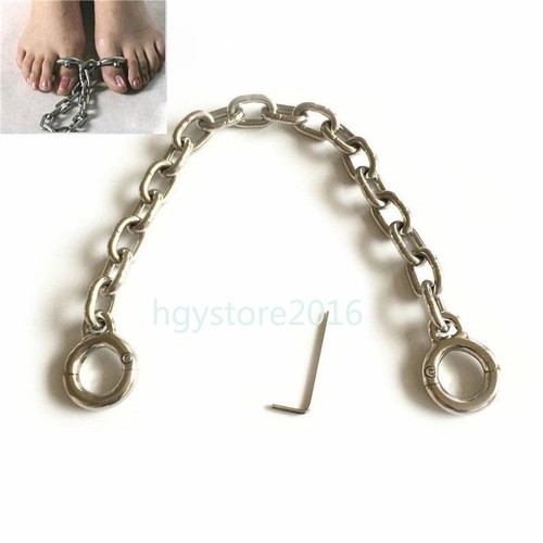 Stainless Steel Wrist Toe Thumb cuffs handcuffs Shackles Manacles