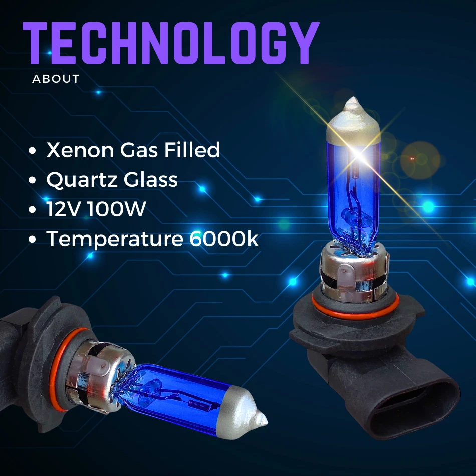 H10 Bulb 100w Xenon White Halogen Hid Upgrade 710 Front Fog Light Lamp Bulbs 12v - Image 4 of 4