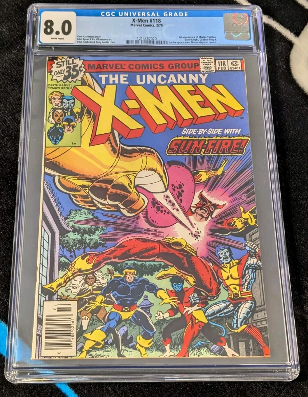 青年漫画 The X-Men #118 *signed by Byrne & Austin 青年漫画 The X-Men #118 *signed by Byrne & Austin 青年漫画