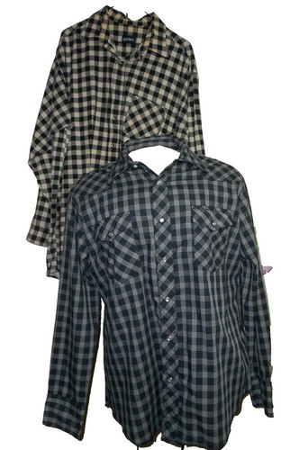 Vintage 1980'S Dakota Western flannel check shirt made in the USA