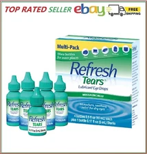 Refresh Tears Lubricant Eye Drops Multi-Pack, 65 ml.