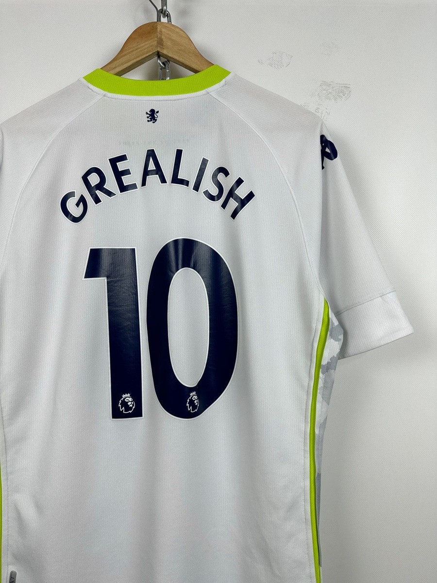 アストン・ビラ Kappa Grealish 10 L Men's 2020/21 Kappa Aston Villa Grealish #10 Player Issued