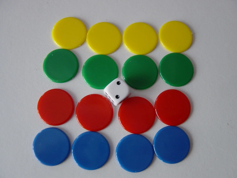 Counters and Dice packs, Tiddlywinks, 15mm / 22mm counters - Image 4 of 4