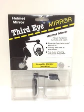 THIRD EYE HARDSHELL HELMET MIRROR BIKE BICYCLE RIDING VISOR BLACK 3RD ORIGINAL