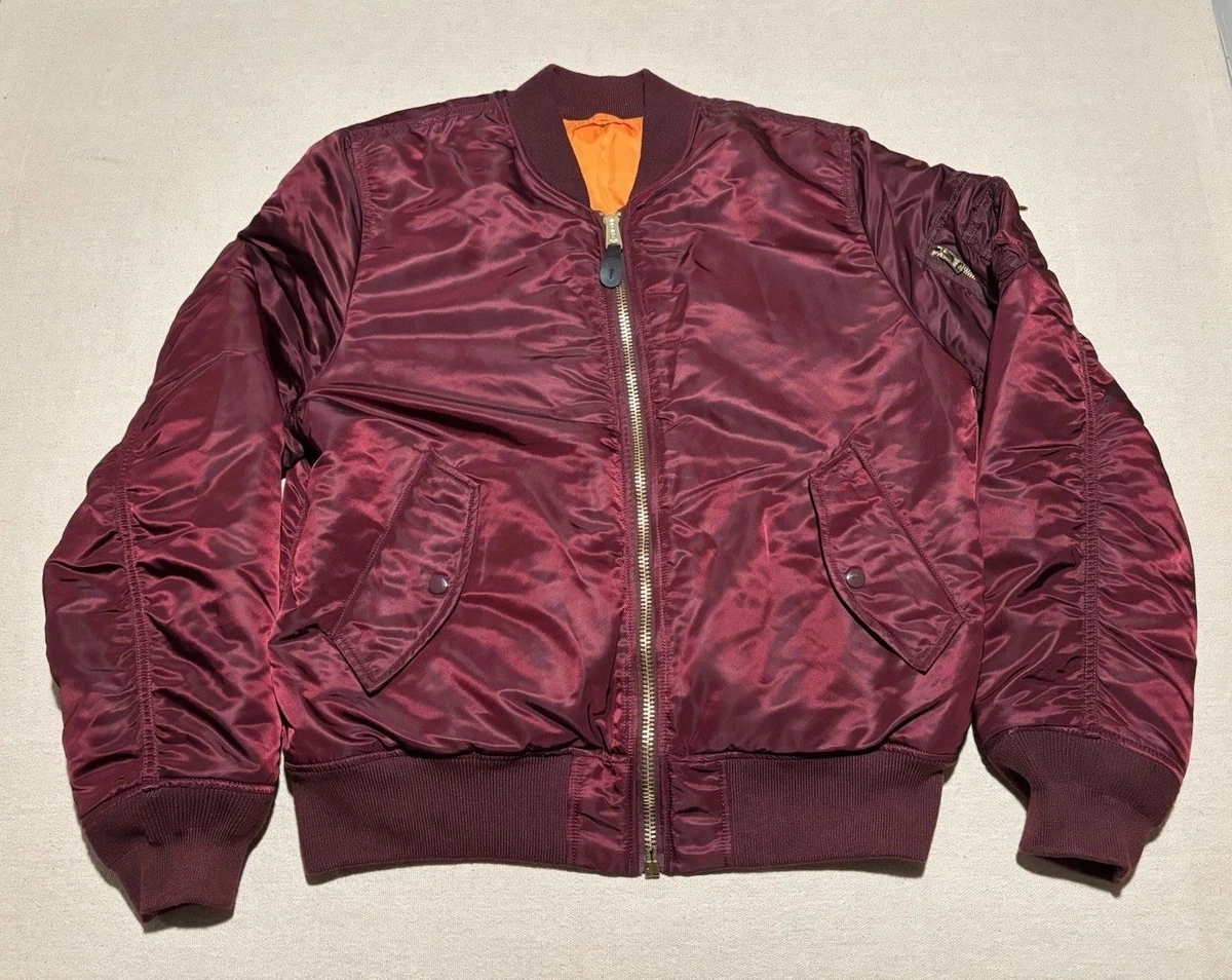 alpha industries 希少色 MA-1 xs バーガンディ Alpha Red Coats, Jackets & Vests for Men for Sale - Shop New