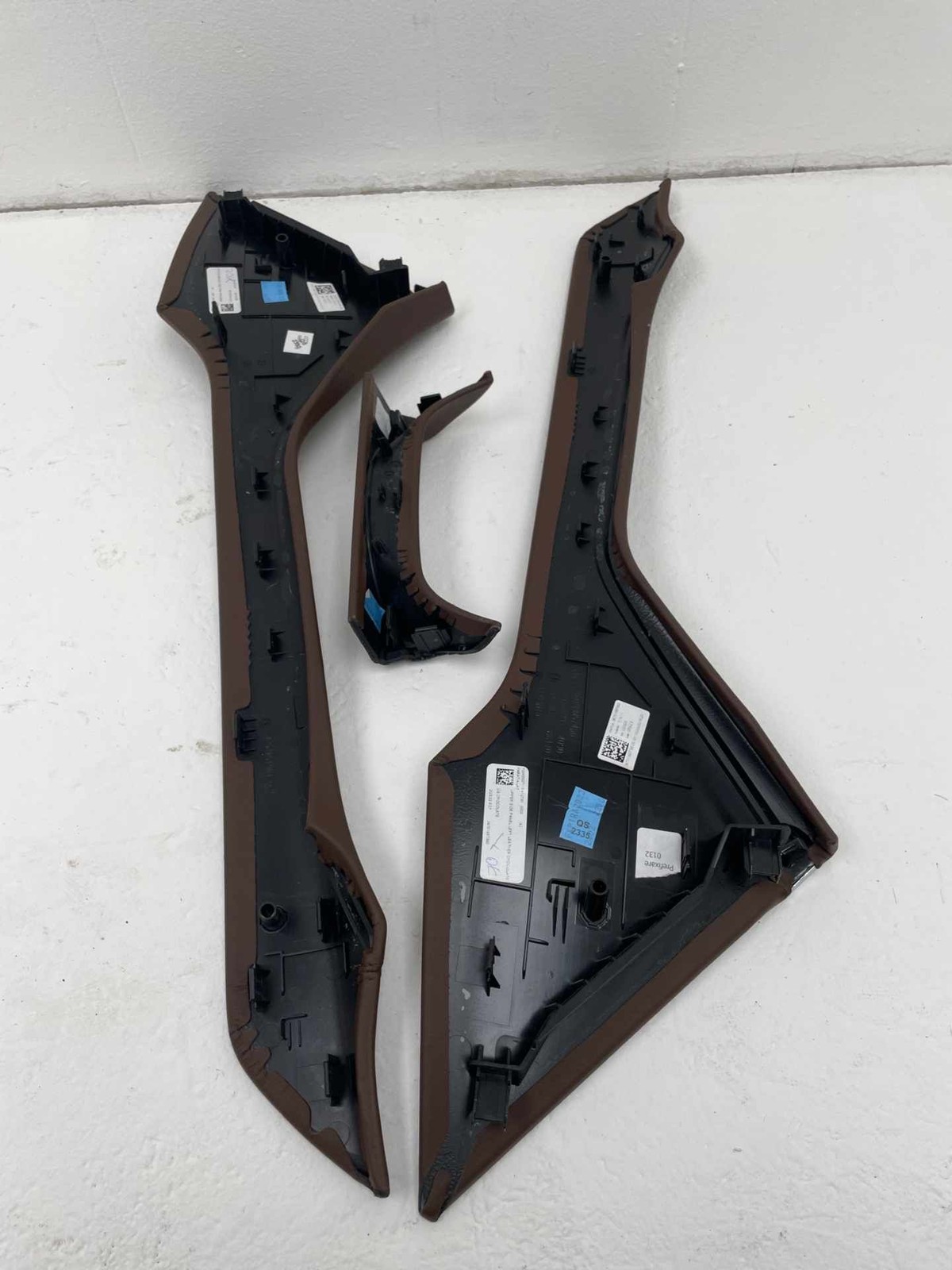 2023-2026 MASERATI GRECALE GT M182 CENTER CONSOLE SIDE TRIM PANEL SET (3) BROWN