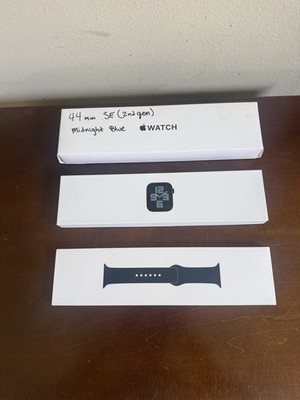New Sealed Apple Watch SE 2nd Gen MNTF3LL/A Midnight 44mm Case And Sport Band