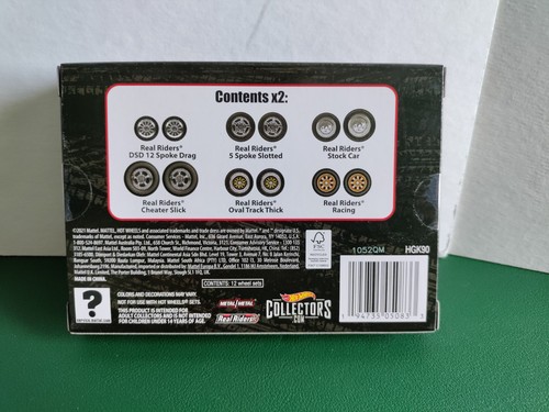 HOT WHEELS Collectors Real Riders Wheels Pack Set 4 RLC Exclusive - Picture 2 of 2