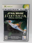 Star Wars: Starfighter Special Edition (Xbox) VERY GOOD W/MANUAL! PLATINUM HITS!