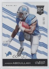 2015 Clear Vision Rookie Variation Blue 66/99 Ameer Abdullah (Heisman Pose) ez4