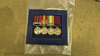 Medals Pre WWI Gunner William Kerwick Royal Garrison artillery Medals