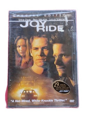 Joyride (DVD, 2001) New Sealed Paul Walker Special Edition Alternate Ending
