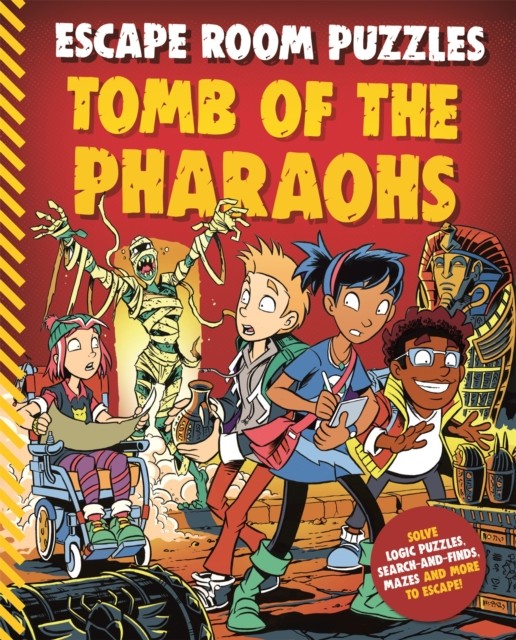 Escape Room Puzzles: Tomb of the Pharaohs by Kingfisher (Paperback Book)