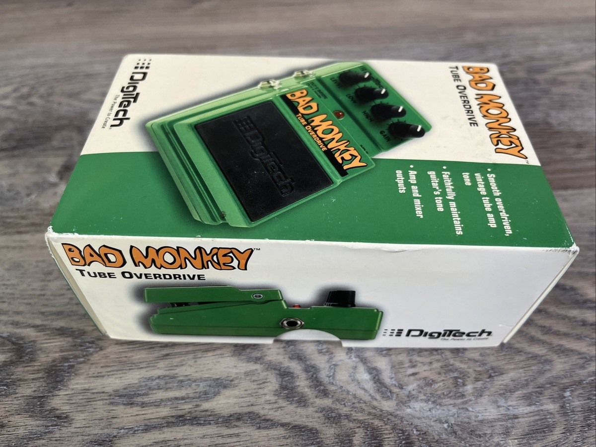 DigiTech Bad Monkey Distortion Guitar Effect Pedal for sale