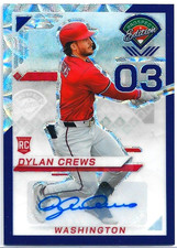2025 Prospect #/49 Edition Auto DYLAN CREWS Autograph Purple Scope Prizm RC NATS