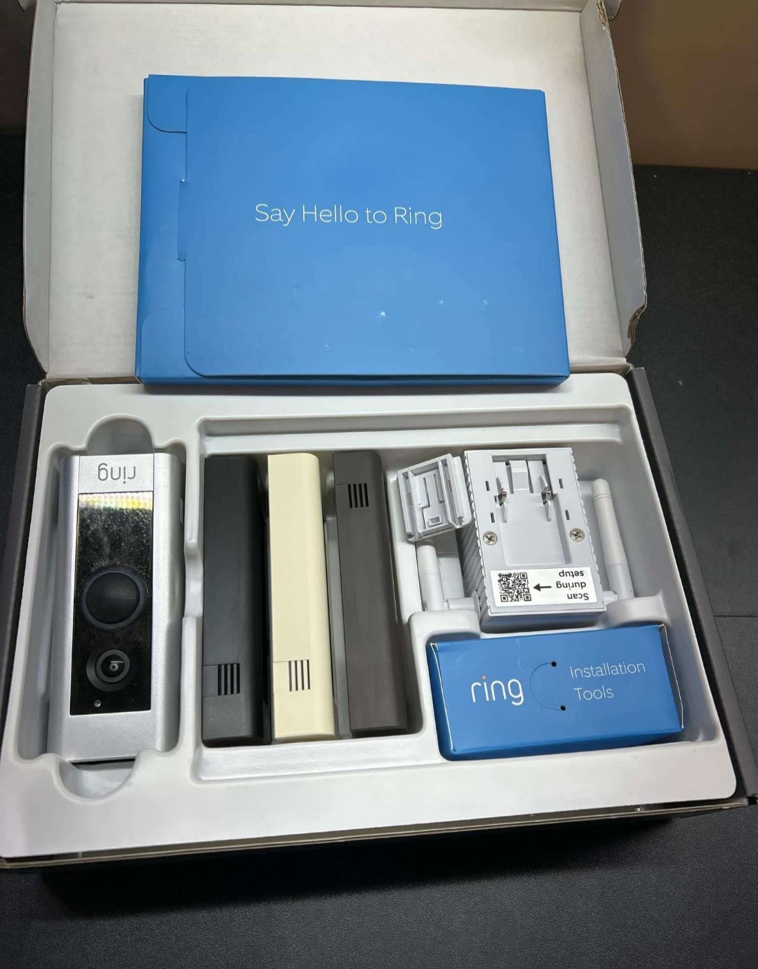 Ring 8VR1X8-0ENB Video Doorbell Pro and Chime Pro Bundle - S