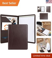 Padfolio Portfolio Organizer Binder Color Interview Resume Folder, Document...
