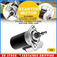 FOR VW STARTER MOTOR CLASSIC BEETLE (69-79) 1200 1300 1500 1600 1700 BRAND NEW