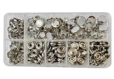 Pearl Snaps 80 Set Snap Buttons for DIY Sewing and Crafting