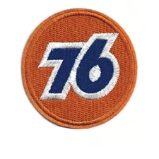 UNION 76 IRON ON PATCH 3" Gas Station Car Mechanic Embroidered Applique NEW