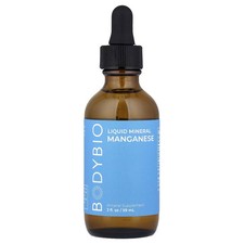 2 X BodyBio, Liquid Mineral Manganese, 2 fl oz 59 ml 