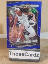 2025 Panini Prizm WNBA Blue Velocity Prizms #33 Dana Evans