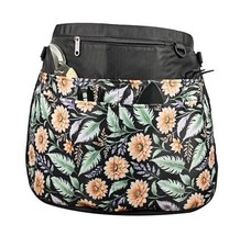 Garden Apron for Women with 7 Pocket,Half Florist Apron Harvesting Pink Flowers