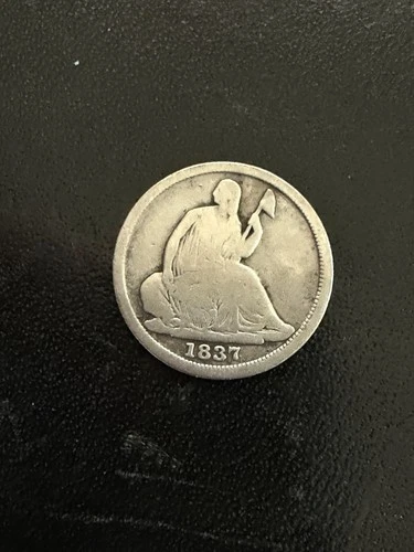 1837 Seated Liberty Small Date Half Dime G