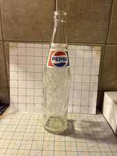 Bottiglia di vetro Pepsi vintage una pinta