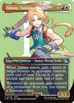 Zidane, Tantalus Thief (Borderless)405MagicFINAL FANTASYFINLPUncommonEN