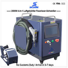 2000W 4in1 Luftk&uuml;hlungs-Laser-Schwei&szlig;-, Schneid- und Reinigungsmaschine