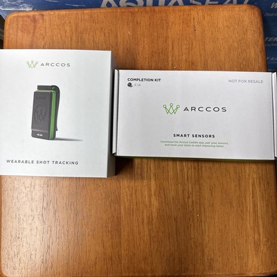 NEW SealedArccos Caddie Smart Sensor And link Gen. 2