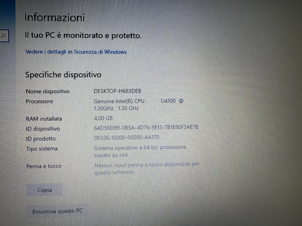 Acer Aspire 1810TZ 1810 Notebook Portatile. 1.3 Ghz 4 GB RAM , 250 GB HDD - Immagine 2 di 4