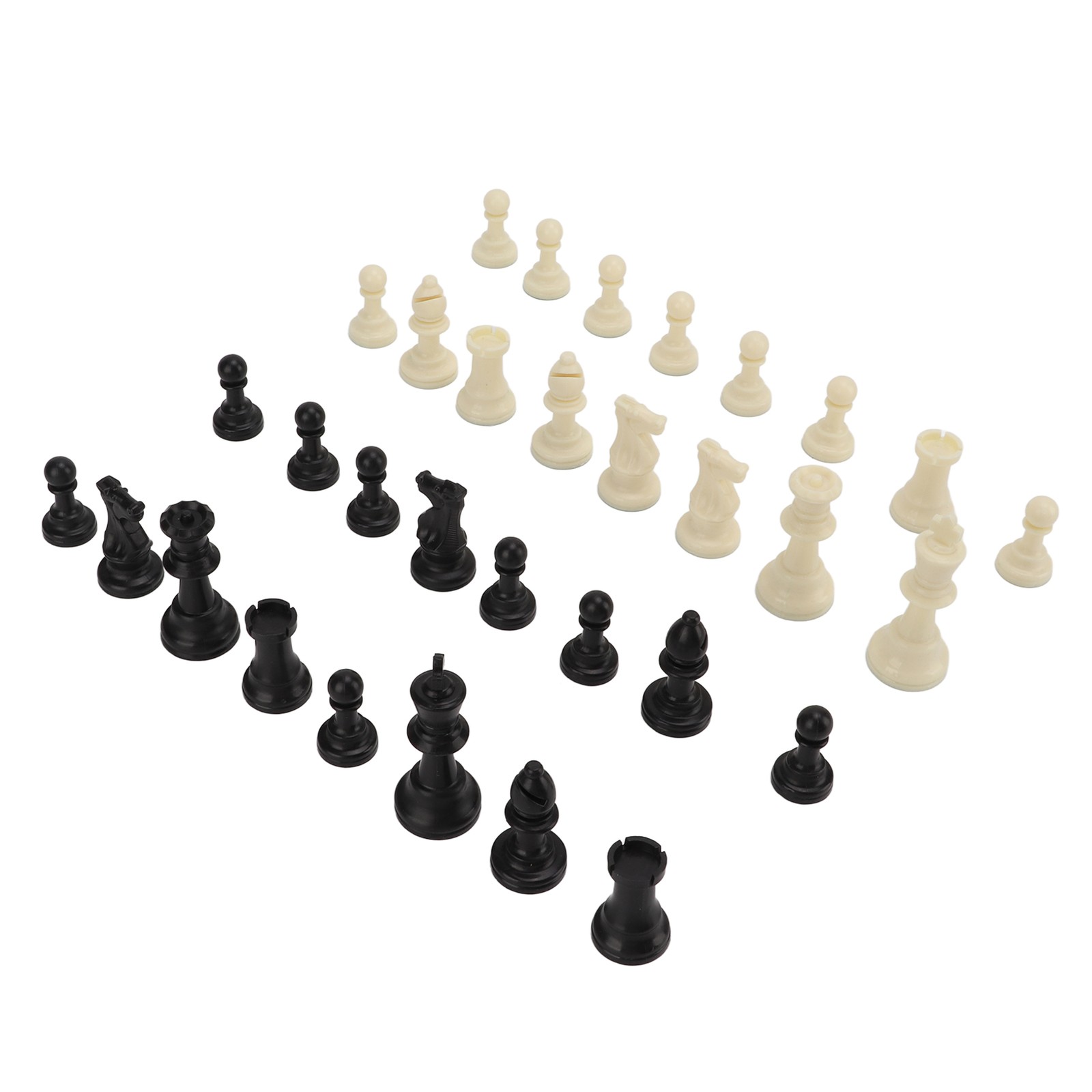 Chess Pieces Only PP Replacement Chessmen Figurine Pieces 75mm Height King For P