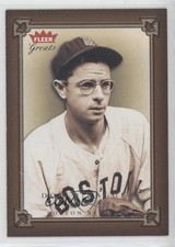 2004 Fleer Greats of the Game Dom DiMaggio #137 0uf1