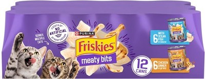 Purina Meaty Bits W/ Ocean Fish & Chicken Dinner in Gravy Multi Cat Wet Cat Food